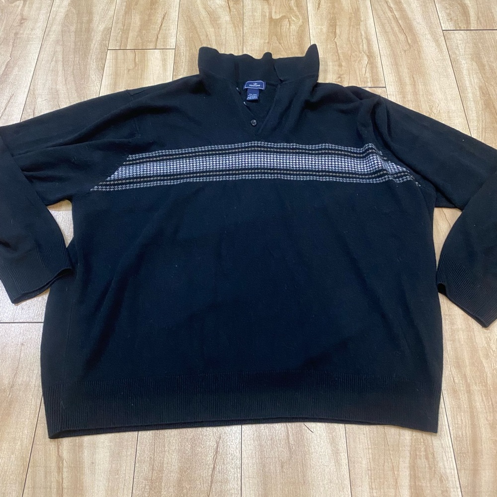 Dockers Men’s 4XL Black Pullover Sweater Big & Tall